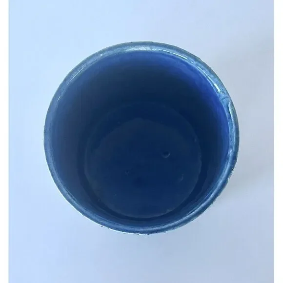 Bitossi Rimini Blue Vintage Italian Ceramic Pottery Vase - Picture 5 of 8